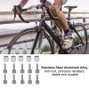 Disc Brake Olive Insert, Olive and Barb for Level, 10 Set Brake Olive and Brass Connecting Insert Kit for Mountain Road Hydraulic Disc Brake Hose Replacement Parts view 2