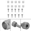 Disc Brake Olive Insert, Olive and Barb for Level, 10 Set Brake Olive and Brass Connecting Insert Kit for Mountain Road Hydraulic Disc Brake Hose Replacement Parts view 4