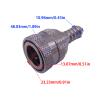Boat Motor 3B2-70281-0 3B2702810 3B2702810M Female Fuel Line Connector (Tank End) for Tohatsu for Nissan Outboard Engine 4-140HP, fits 5/16/8mm Hose, 13mm Connector view 3