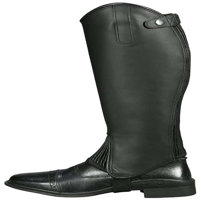 Grewal Equestrian Canyon Leather Half Chap (Small (SS))