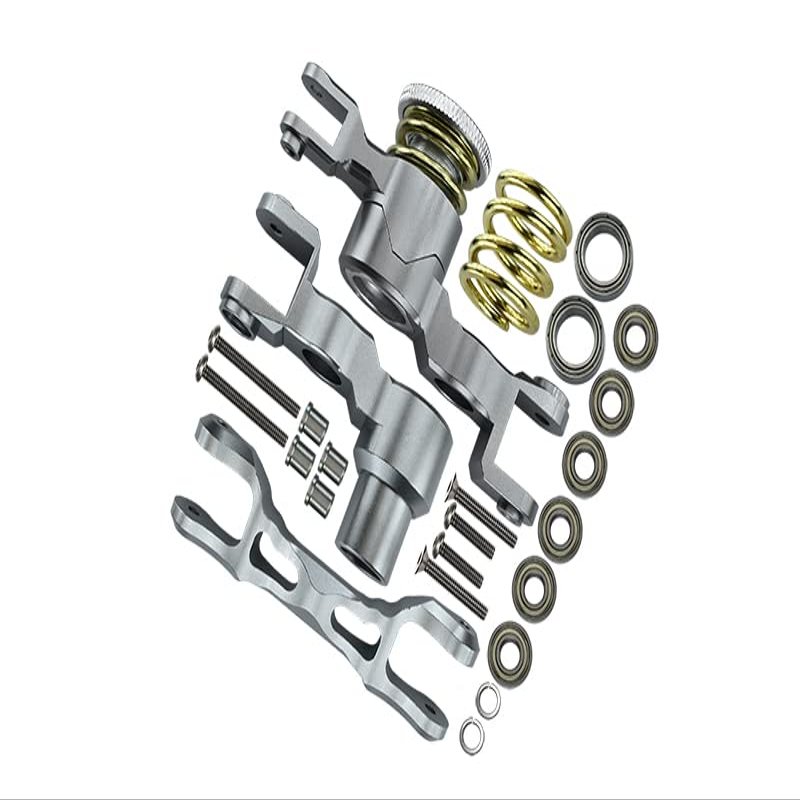 GPM for TRAXXS-1/5 X-MAXX 6S/8S Monster Truck Aluminium Steering Assembly - 1SET (Silver)