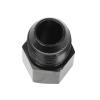 AN8 Female to Male AN10 Male Flare Reducer Hose Fitting Adapter For Fuel Systems Black Pack of 2 view 3