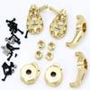 Powerhobby Brass Upgrade Parts Set Knuckles/Portal/C Hubs/Hexes Compatible with : Traxxas TRX-4 view 1