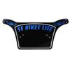 SE BIKES Number Plate Life Black/White/Blue - 4390 view 1