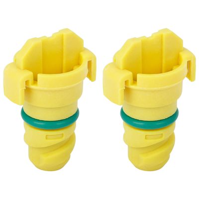 X AUTOHAUX 2pcs ABS Car Engine Oil Drain Plug Replacement for Ford F150 2015-2018 KX6Z6730B