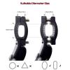 UHACKER Adjustable Bike Kickstand Aluminum Rear Side Bicycle Stand for Bike 22"-26" view 4
