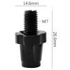 VANICE Black/Silver 7mm Brake Part Lever Aluminum Alloy Adjustable Barrels/Black view 4