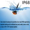 KEING Mini Small Round 3/4 Inch 12V Amber LED Button Clearance Lamp Universal Side Marker Indicator Lights Waterproof Marine Truck Trailer Bus ATV RV Lorry Van Caravan view 2