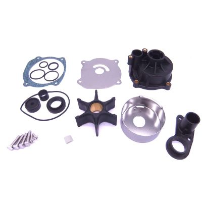 Boat Motor 5001594 0390768 0392750 0395062 0434421 0391637 0393082 0395060 0435447 Water Pump Repair Kit with Housing for Evinrude Johnson OMC BRP V4 V6 V8 85-300HP Outboard Engine,for Sierra 18-3392