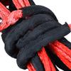 Anzios 3/16 Inch Synthetic Winch Rope Extension 7500LBS (4X, Red) view 3
