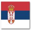 BORED? PARACORD! Serbia Flag Vinyl Decal Sticker Car Window Bumper 5 X 3 Inches Premium Quality view 1