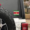 BORED? PARACORD! Suriname Flag Vinyl Decal Sticker Car Window Bumper 5 X 3 Inches Premium Quality view 3