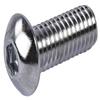 JEGS 89786 Button Head Socket Cap Screw [5/16 in. -18 Thread x 1/2 in. Length] view 1