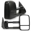 Towing Mirrors compatible with 1999-2007 Chevy Silverado/GMC Sierra 1500(2007 for classic),1999-2004 Silverado/Sierra 2500 3500, 2001-2007 2500HD 3500, 2001-2006 Tahoe,Manual Telescoping, Pair view 1