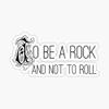 to Be A Rock and Not to Roll - Stairway to Heaven - Zeppelin Sticker - Sticker Graphic - Auto, Wall, Laptop, Cell, Truck Sticker for Windows, Cars, Trucks view 1