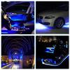 2pcs LED Strip Lights, Silicon waterproof 12 volt Multicolor RGB LED Light Strip Flexible 5050 SMD LED Light Bar for Motorcycle, ATV, Car view 3