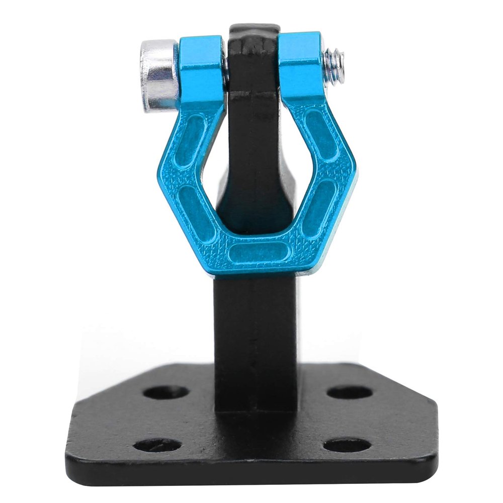 RCTow Hook, Metal RC Car Trailer Shackle Accessory Tow Hook Buckle Compatible with 1/10 for AXIAL SCX10 D90 Crawler(Blue)