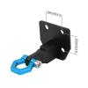 RCTow Hook, Metal RC Car Trailer Shackle Accessory Tow Hook Buckle Compatible with 1/10 for AXIAL SCX10 D90 Crawler(Blue) view 2