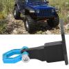 RCTow Hook, Metal RC Car Trailer Shackle Accessory Tow Hook Buckle Compatible with 1/10 for AXIAL SCX10 D90 Crawler(Blue) view 4