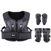 StarknightMT Kids Motorcycle Armor Suit Dirt Bike Gear, Youth Riding Protective Gear Chest Protector for Motocross Cycling Skateboard,Skiing,Skating,Off-Road (Black) view 1