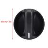 for Versa Fan Speed knob Heater Control Knob Auto Replacement Heater A/C Air Condition or Fan Control Knob HVAC Heater Control Knob Assortment for Tundra 2000-2006 55905 Blackt view 4