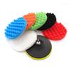 Pangocho Jinchao-polishing Pads, 7Pcs Set Car Polishing Pad, 3-7 inch Sponge Buffing Waxing Clean Polish Buffer Drill Wheel Polisher Removes,Polishing (Size : 3 inches) view 1