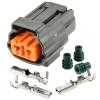 Ballenger Motorsports - 2 Way Plug (Male) Kit for Japanese Applications - Gray Connector for Speed, Knock & Other Sensors view 1