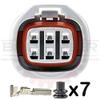 Ballenger Motorsports - 6 Way Compatible with Toyota Connector Plug Kit for IAC, ISCV, and EGR Valves view 2