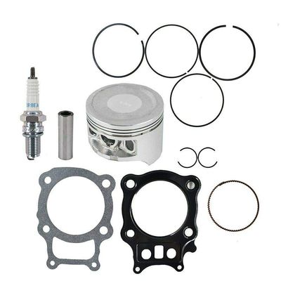 Compatible with New Piston Rings Gasket Kit Spark Plug for 2000-06 Rancher TRX350 TRX 350