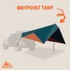 Kelty Waypoint Tarp, Reflecting Pond/Gingerbread, Semi-Universal Vehicle Mounting System, Enhanced Protection from The Elements, Single-Pole Design, Shark-Mouth Carry Bag for Easy Transport, & More view 3