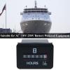 Jayron AC 110-250V Mechanical Hour Meter for Compressor & Generator Panels view 2