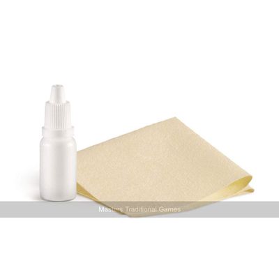 Crokinole Wax Wipe Set (Microfibre Cloth 20ml Wax)