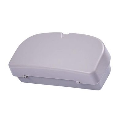 ihreesy Car Sun Visor Glasses Case Holder Universal Car Glasses Box Multifunctional Glasses Storage Box Sunglasses Organizer Mount Automobile Interior Accessories,Gray