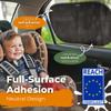 CARAMAZ Car Window Shade for Baby with Certified UV-Protection 2 Pack - 20"x12" view 2