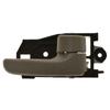 TRQ Passenger Side Interior Door Handle Tan view 1