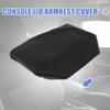 X AUTOHAUX Car Center Console Lid Armrest Seat Box Cover Protector Replacement Microfiber Leather for Toyota Prius 2004-2009 Black view 2