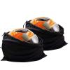 KOOUMOS Motorcycle Helmet Bag Ski Bag Backpack Large Storage Carrying Bags for Sport Riding Travel Motorcycle Bicycle Made of Nylon Cloth with Drawstring Bag (M*2Pack view 1