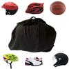 KOOUMOS Motorcycle Helmet Bag Ski Bag Backpack Large Storage Carrying Bags for Sport Riding Travel Motorcycle Bicycle Made of Nylon Cloth with Drawstring Bag (M*2Pack view 3