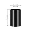 X AUTOHAUX 38mm 1.50" ID Universal Car Straight Silicone Coupler Pipe Replacement 76mm Black view 2