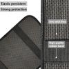 Allcute Pure Grey Auto Center Console Pad Neoprene Car Armrest Seat Box Cover Protector Universal Fit view 3