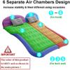 Onirii SUV Air Mattress Bed,Thickened Flocking Flocking Travel Camping Bed with 2 Pillows & Air Pump,Portable Inflatable Car Sleeping Mattress for SUV Trunk and Rear Seat view 4