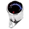 Fuel Gauge,DC 12V Universal Motorcycle Car Silver LED Display Electric Fuel Gauge Electronic Oil Meter Gauge view 2