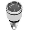 Fuel Gauge,DC 12V Universal Motorcycle Car Silver LED Display Electric Fuel Gauge Electronic Oil Meter Gauge view 4