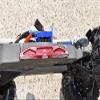 GPM for Traxxas Hoss 4X4 VXL (90076-4) Upgrade Parts Aluminum Chassis Side Bars (Silver Inlay Version) - 2Pc Set Orange view 4