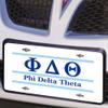 Phi Delta Theta Lettered Lines License Cover view 1