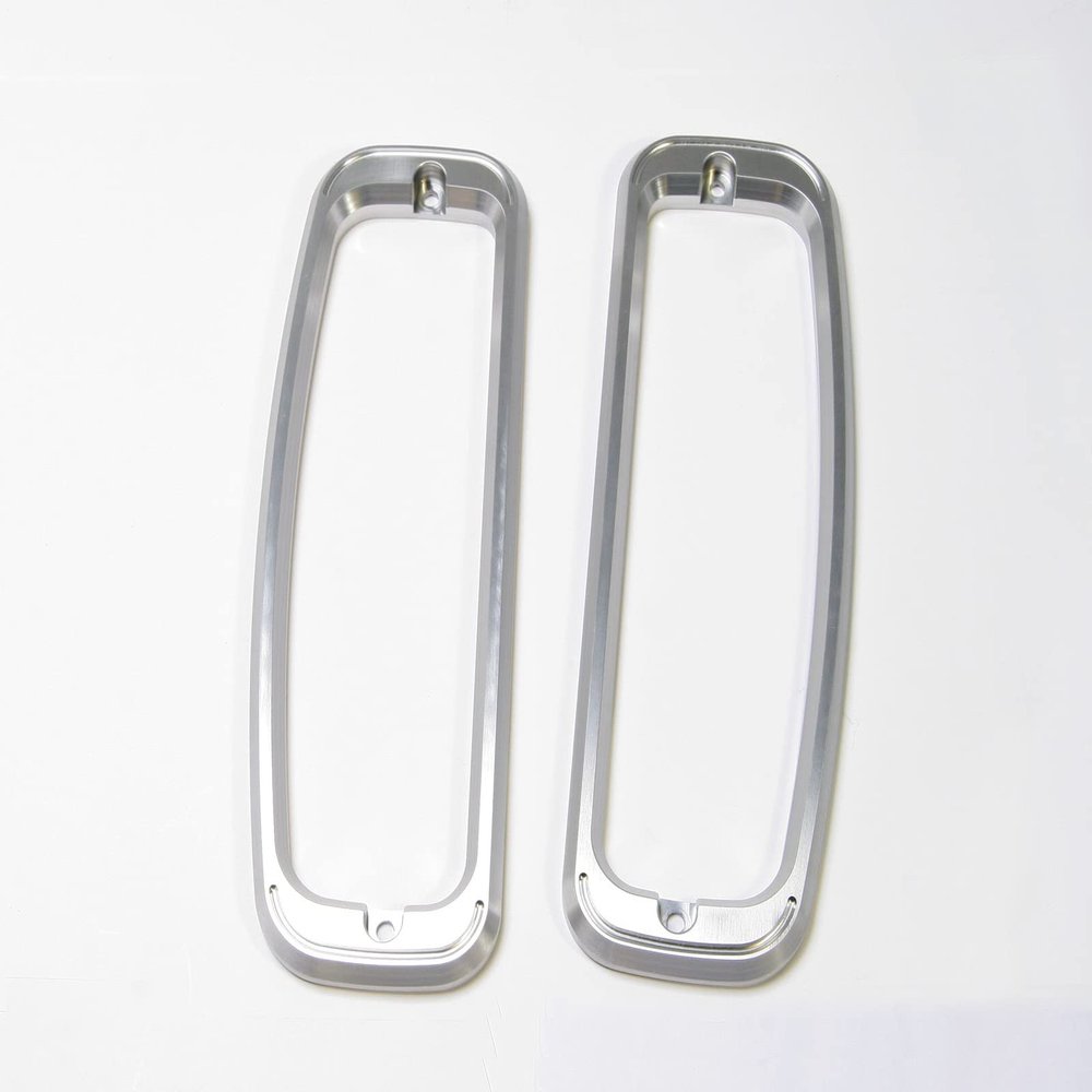 Scott Drake C7TZ-99279A6-7B Taillight Bezels Billet