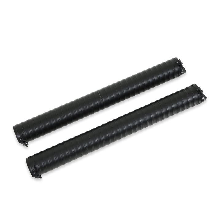 Scott Drake Concours Defroster Hoses Pair (with Cam-Locks), Compatible with 1966-1977 Ford Bronco, Model C5ZZ-18556-A