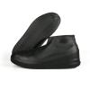 ZOSTLAND Silicone Waterproof Shoe Covers Rain Socks,Reusable Foldable Non-Slip Shoes Boots Shoes Covers Overshoe for Indoor, Rain, Snow, Grassland Shoes for Men & Women & Children (Large, Black) view 1