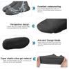 ZOSTLAND Silicone Waterproof Shoe Covers Rain Socks,Reusable Foldable Non-Slip Shoes Boots Shoes Covers Overshoe for Indoor, Rain, Snow, Grassland Shoes for Men & Women & Children (Large, Black) view 3