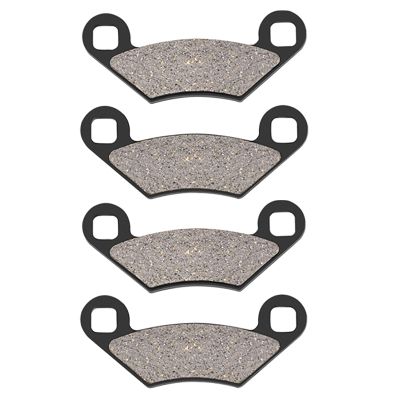 AHL Front and Rear Brake Pads for POLARIS Hawkeye 300 2x4 2008 2009 / Hawkeye 2x4 4x4 2007
